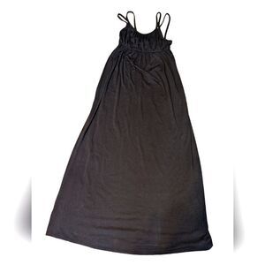 🛍️ LONG DARK BROWN 🤎 TANK DRESS